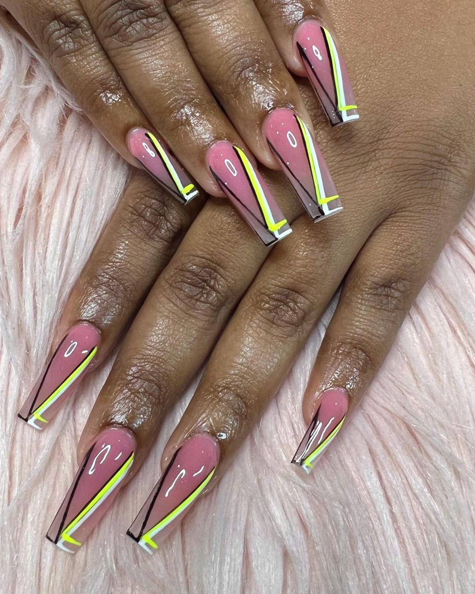 Glass ombré